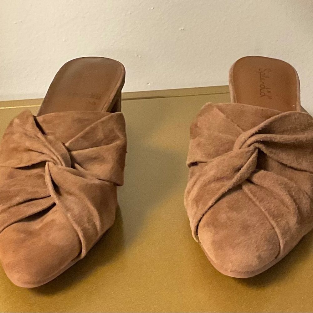 NWT Splendid Suede Mules - Size (8)
